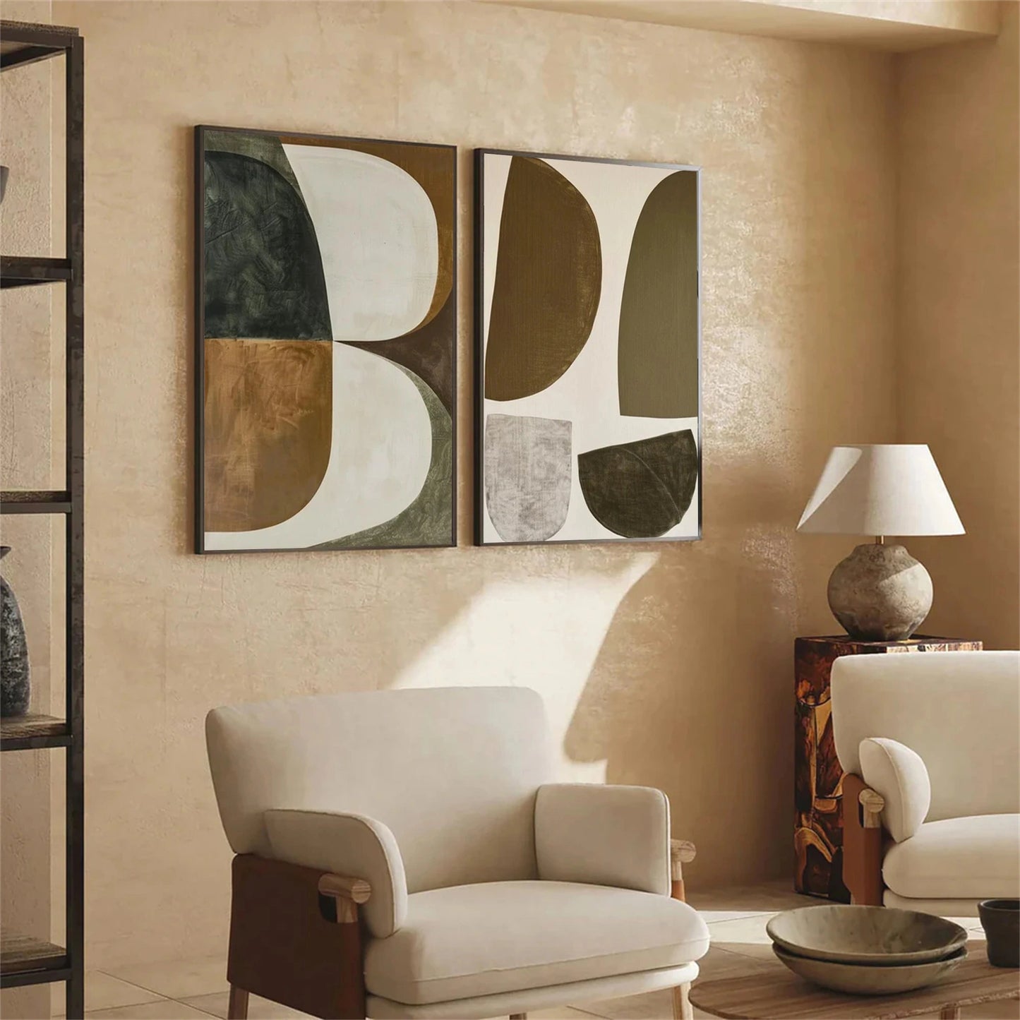 Earthen Flow Canvas Set