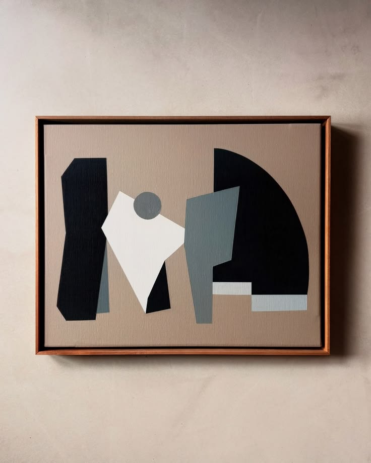 Calm Structure Canvas Painting – theFanoon