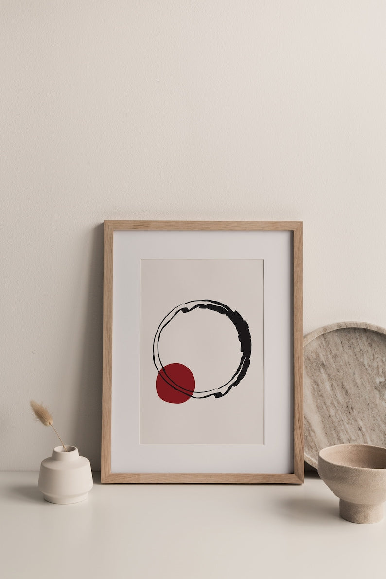 Zen Circle – Canvas Set