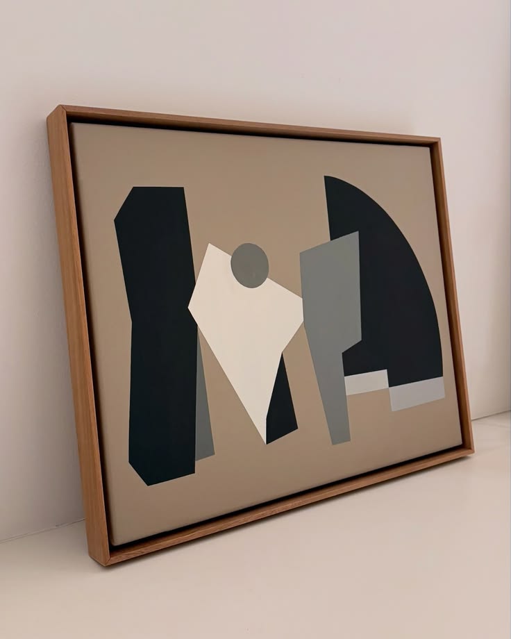 Calm Structure Canvas Painting