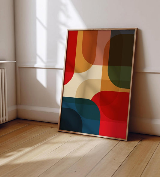 Terra Harmony Canvas Painting