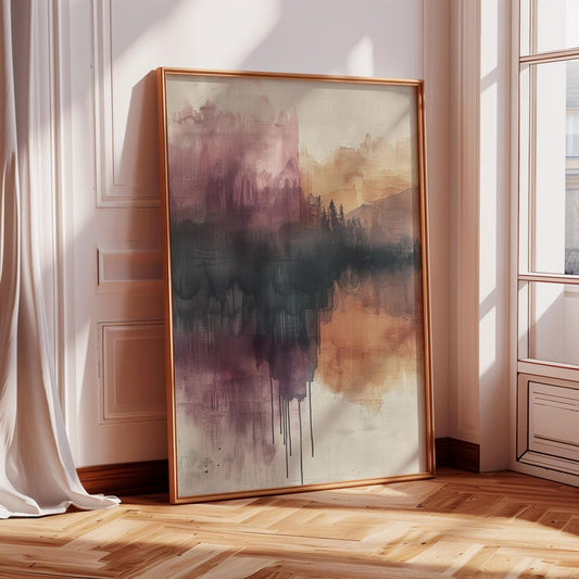 Abstract Landscape Digital Canvas Print