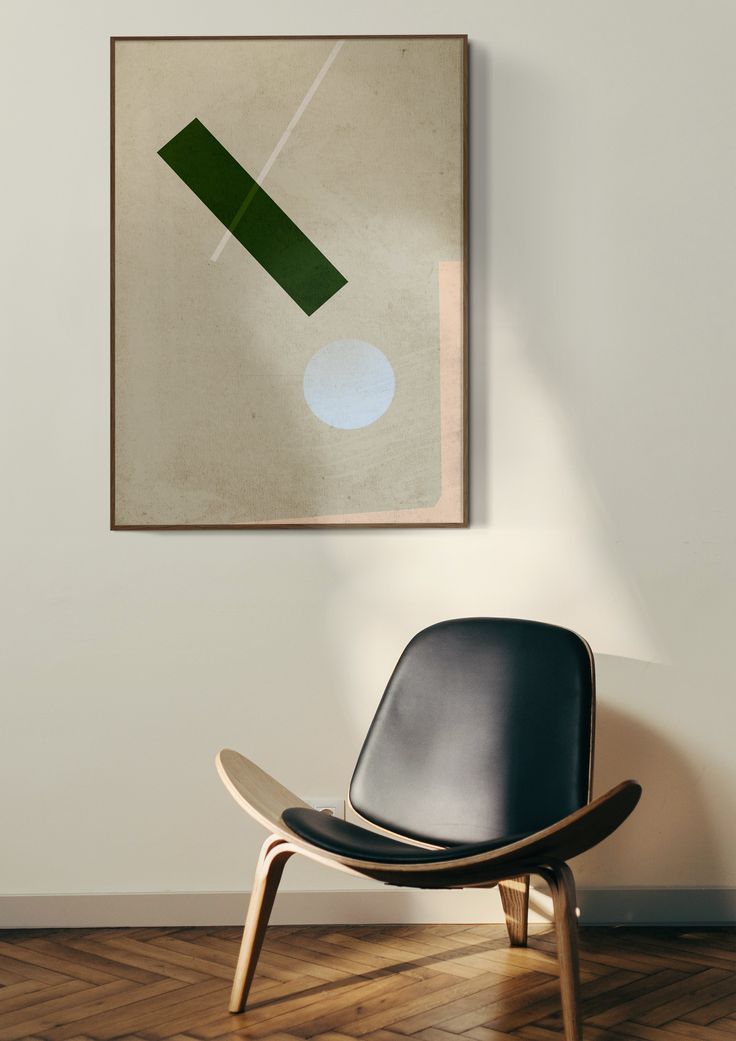 Geometric Balance Canvas Painting