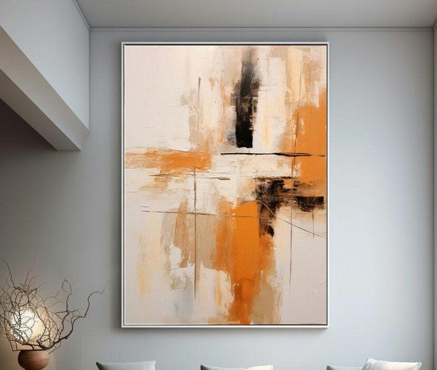 Ember Essence – Canvas Painting