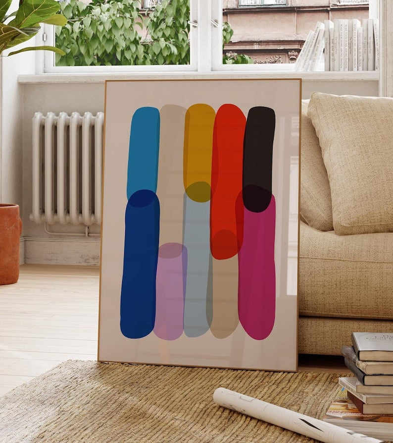 Chromatic Harmony Canvas Painting