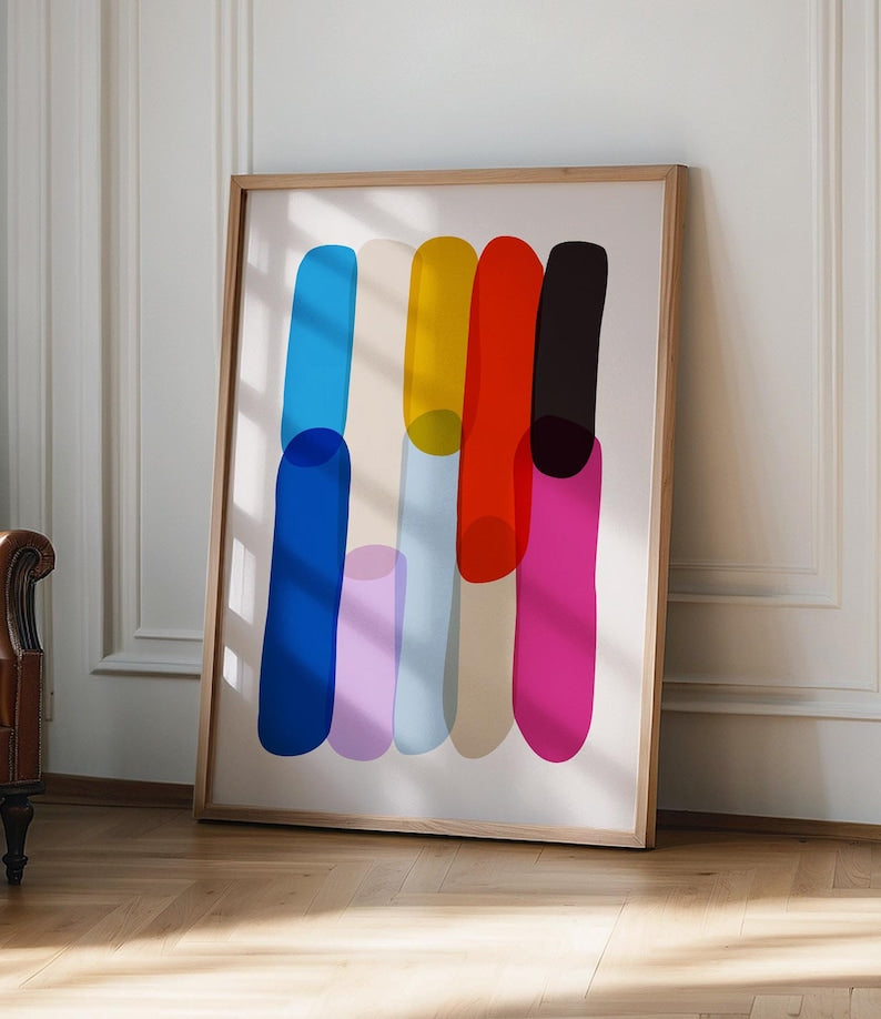 Chromatic Harmony Canvas Painting