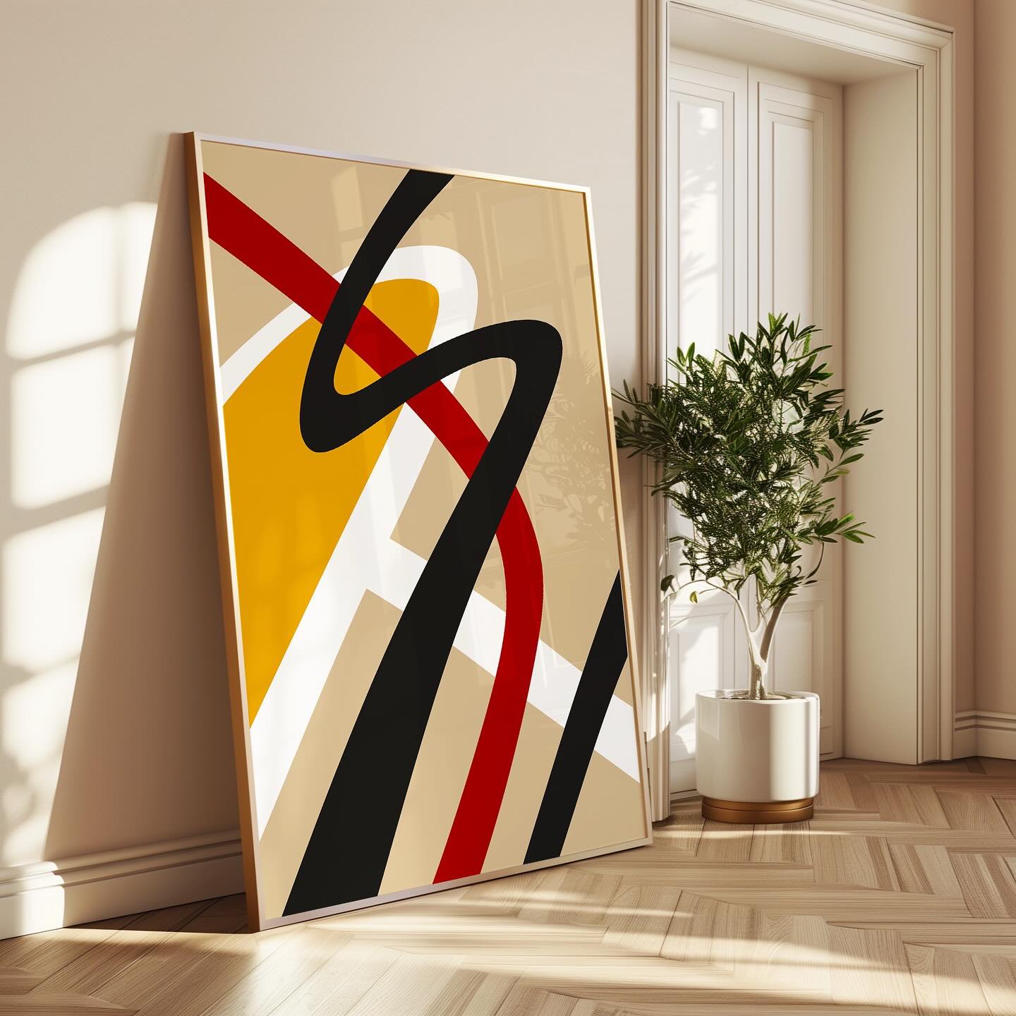 Linear Motion – Canvas Painting