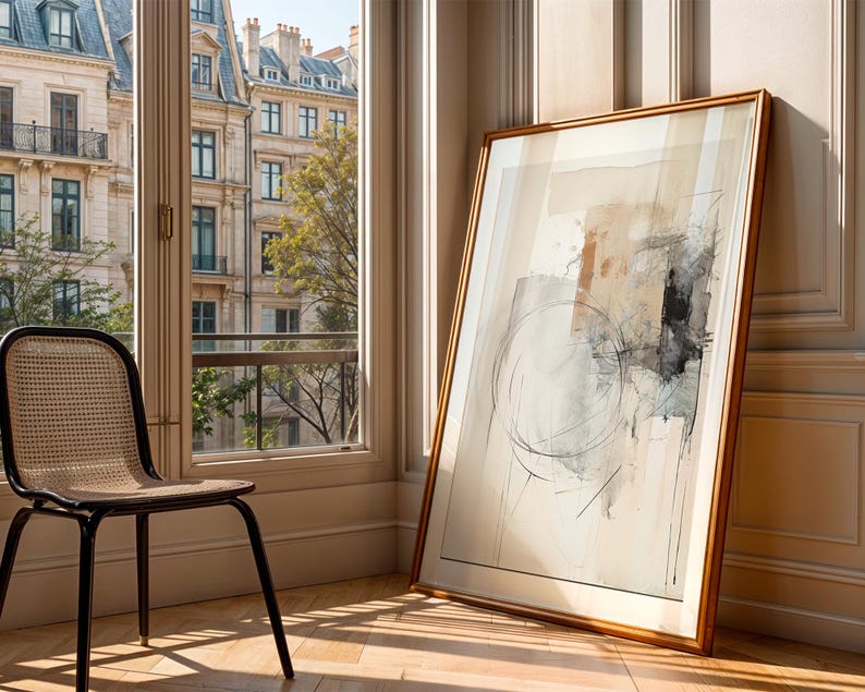 Ethereal Motion Canvas Painting