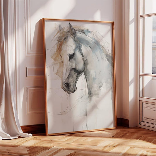 Equine Grace Canvas Painting