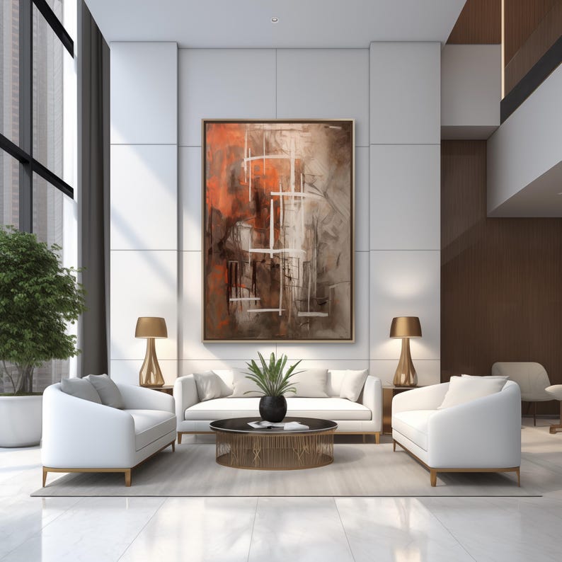 Rust Echo Digital Print