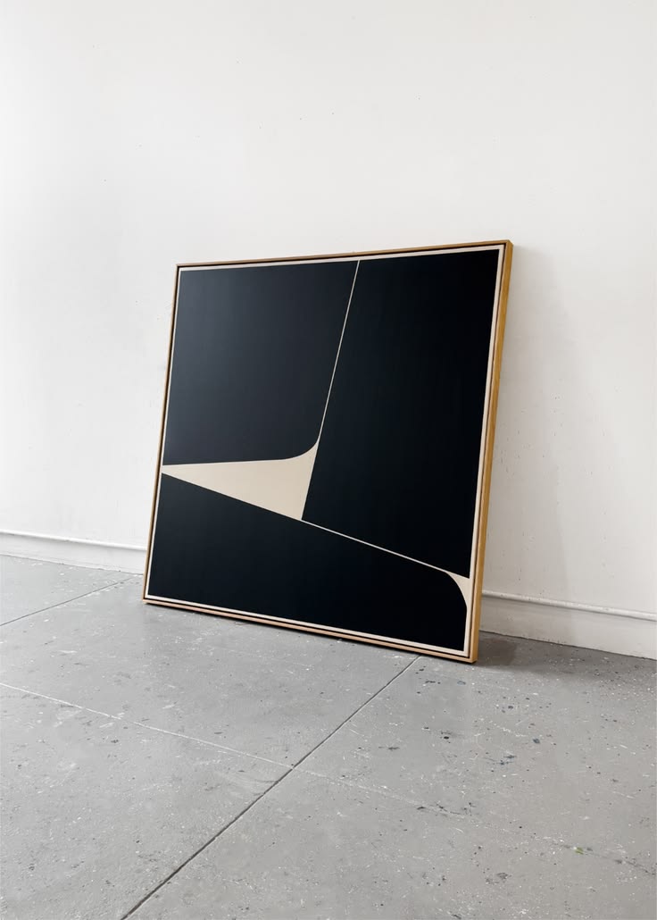 Midnight Curve Canvas Painting