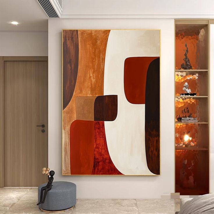 Rustic Flow – Canvas Painting – theFanoon