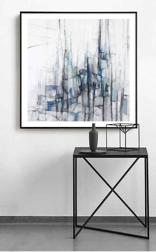 Metropolis Hues – Canvas Painting