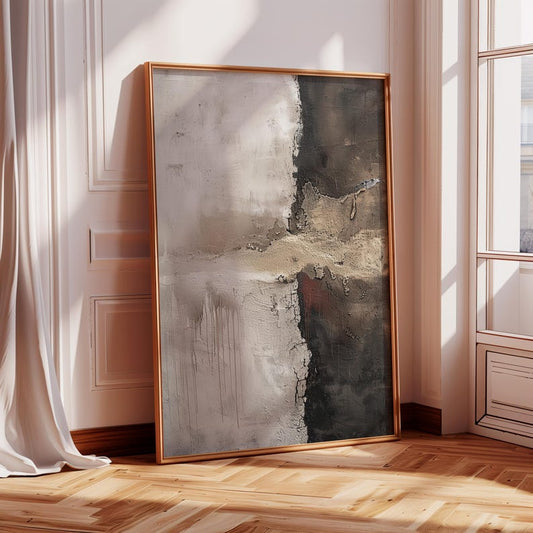 Earth Tones Abstract Canvas Print