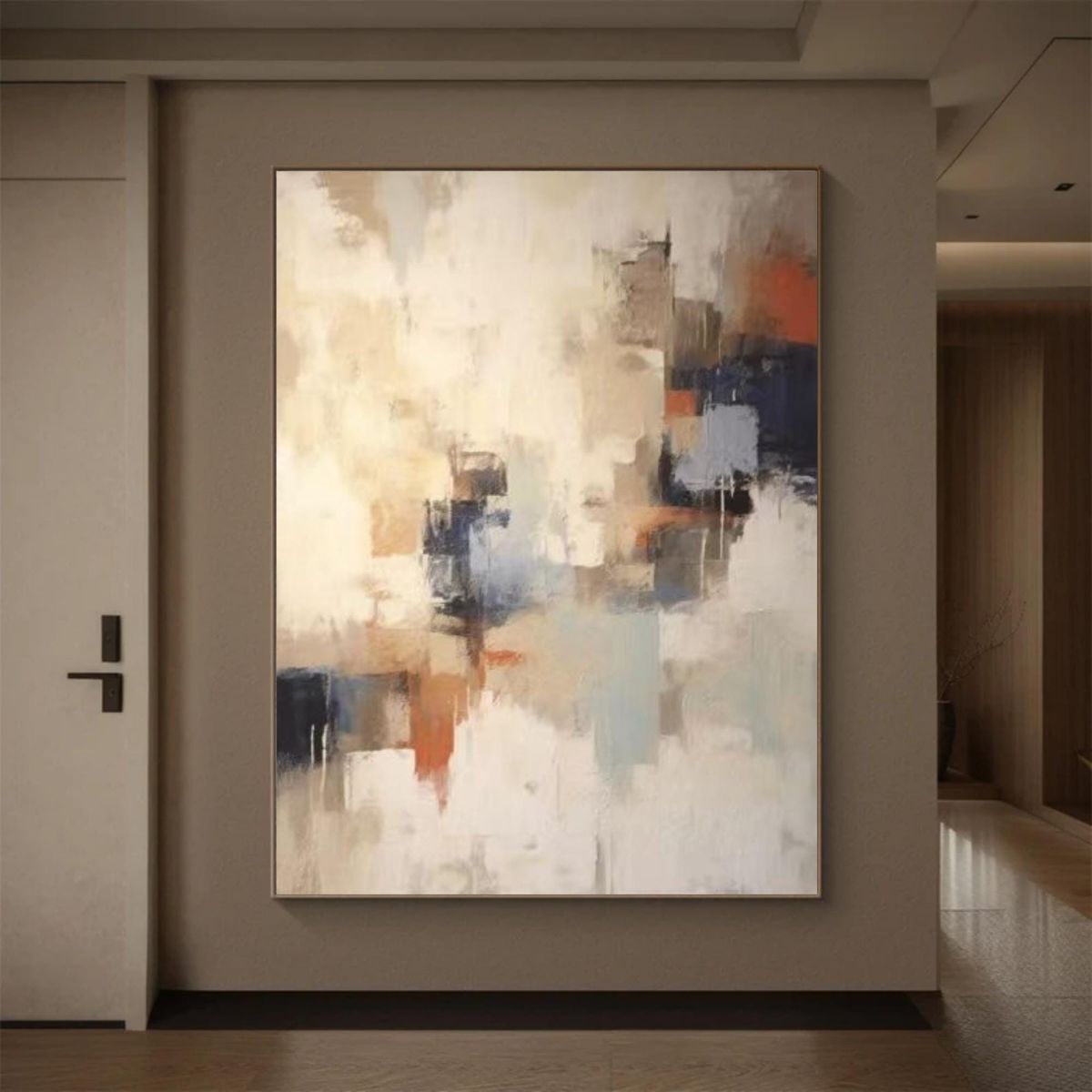 Soft Horizon – Canvas Painting