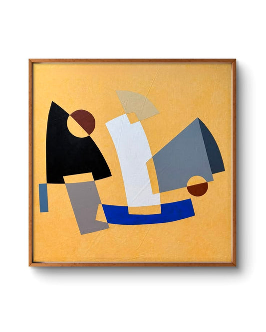 Golden Shift Canvas Painting