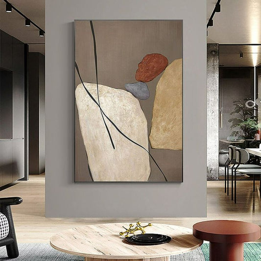 Stone Balance – Canvas Painting