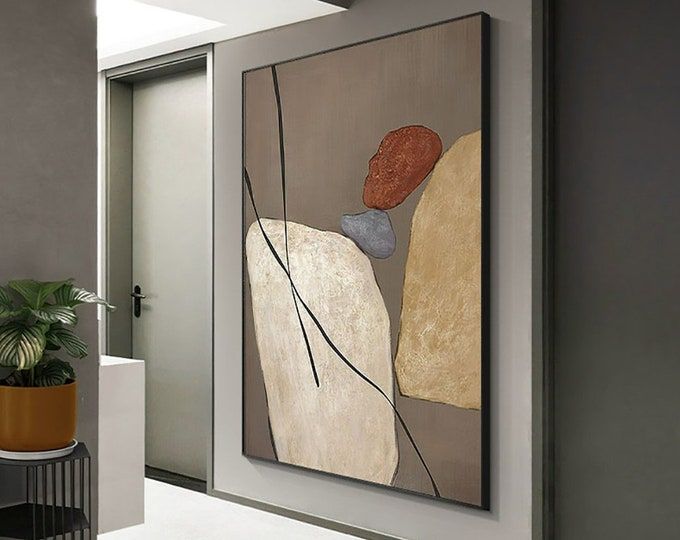 Stone Balance – Canvas Painting