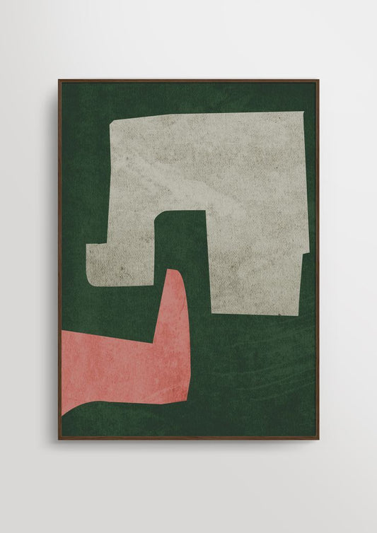 Contrast Field Canvas Painting