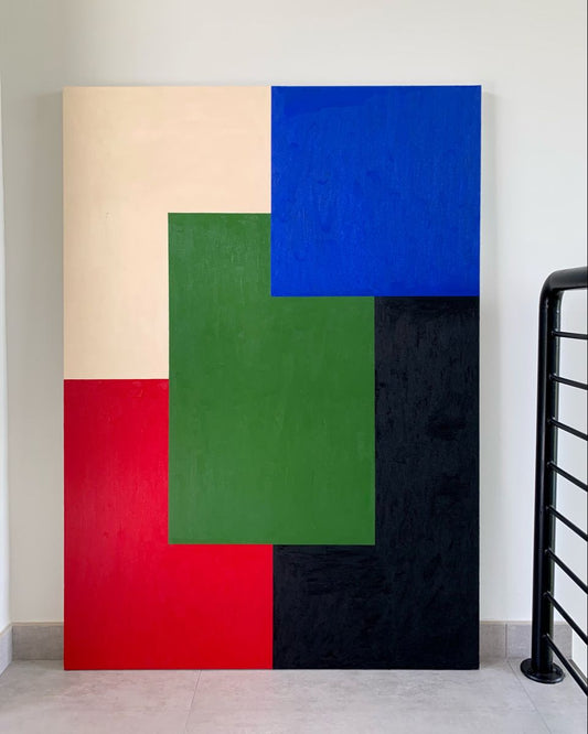 Block Harmony Canvas Painting