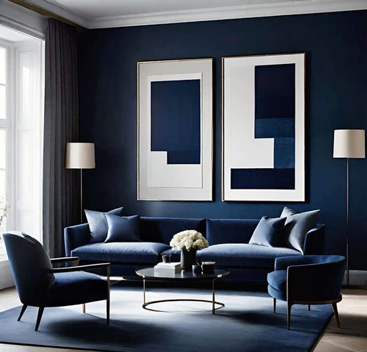 Midnight Blocks Canvas Painting Set