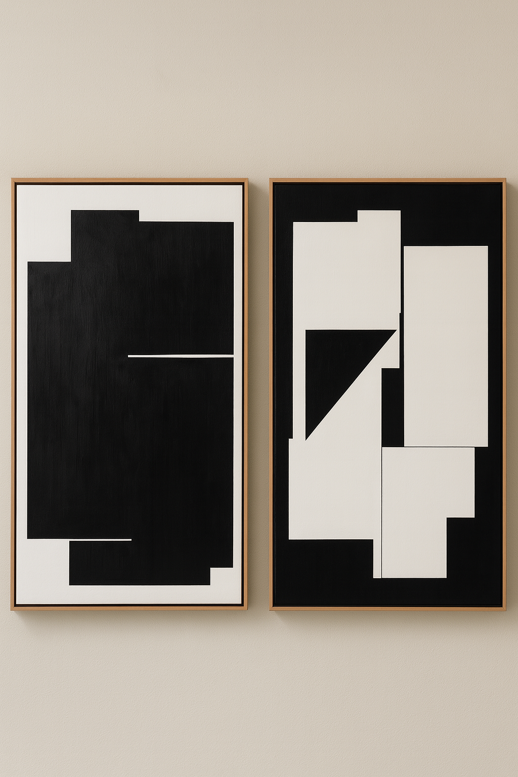 Mono Blocks Canvas Set