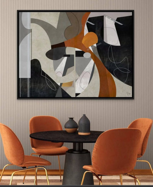 Auburn Motion – Canvas Painting