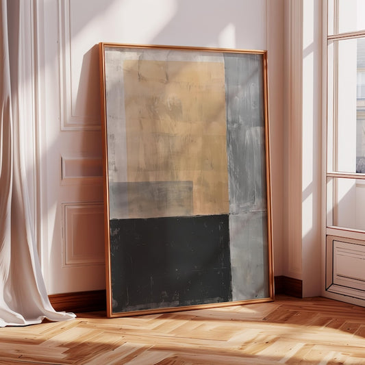 Modern Geometric Digital Canvas Print