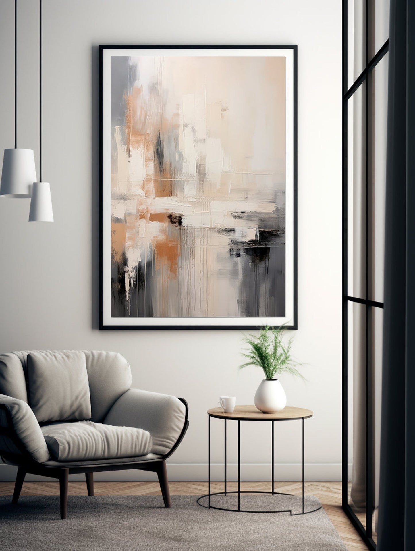 Serene Strokes – Canvas Painting