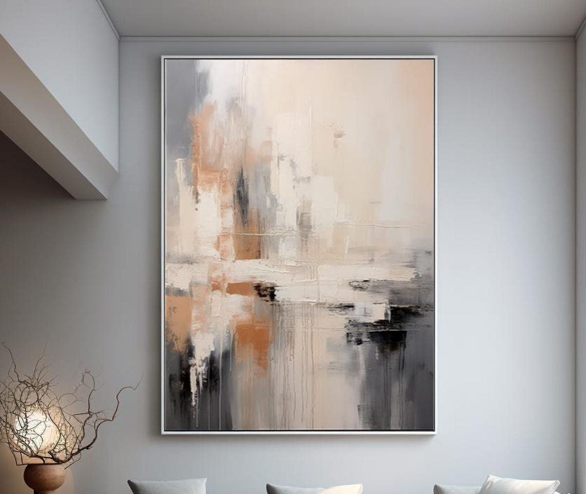 Serene Strokes – Canvas Painting