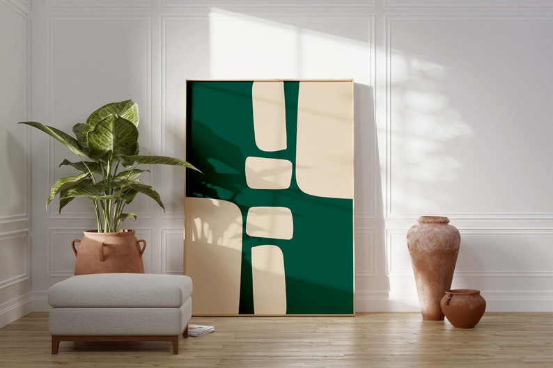 Verdant Flowstate – Canvas Painting