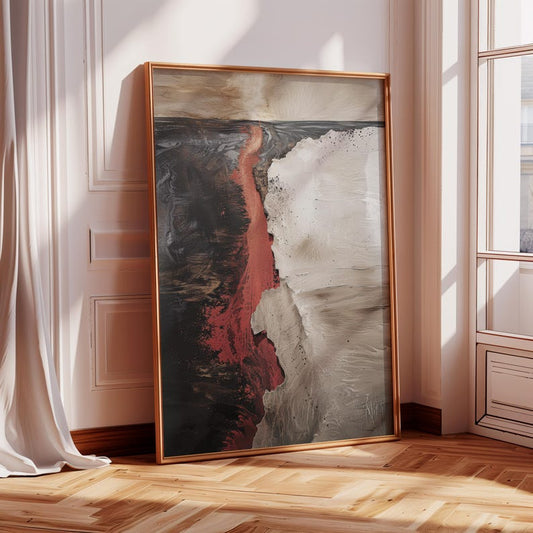 Abstract Earth Digital Canvas Print