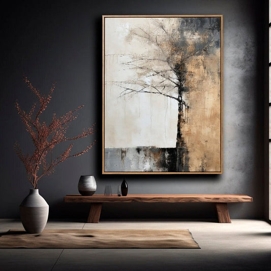 Tranquil Tree Digital Canvas Print