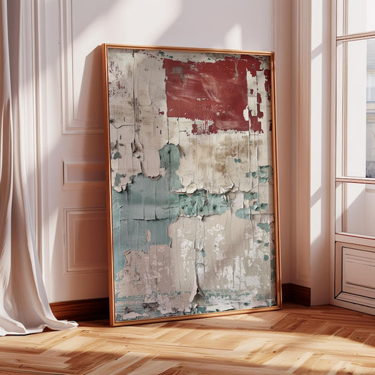 Weathered Texture Digital Canvas Print