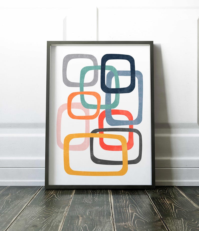 Retro Loops Canvas Set