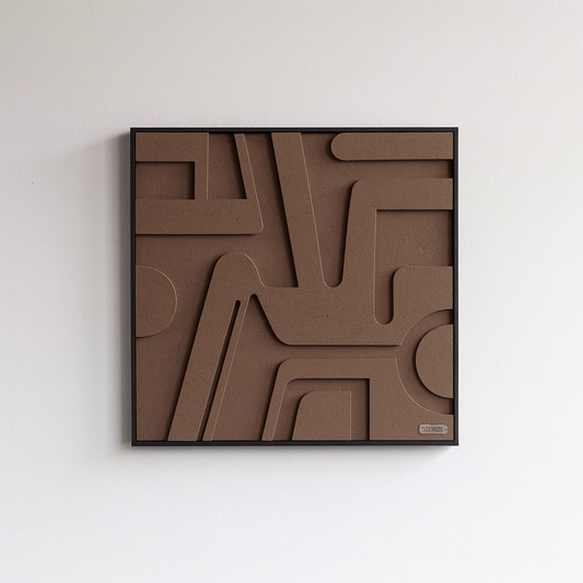 Terra Lines 3D Wall Sculpture