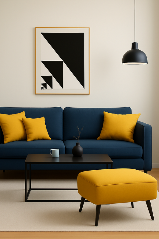 Infinite Triads Canvas Painting