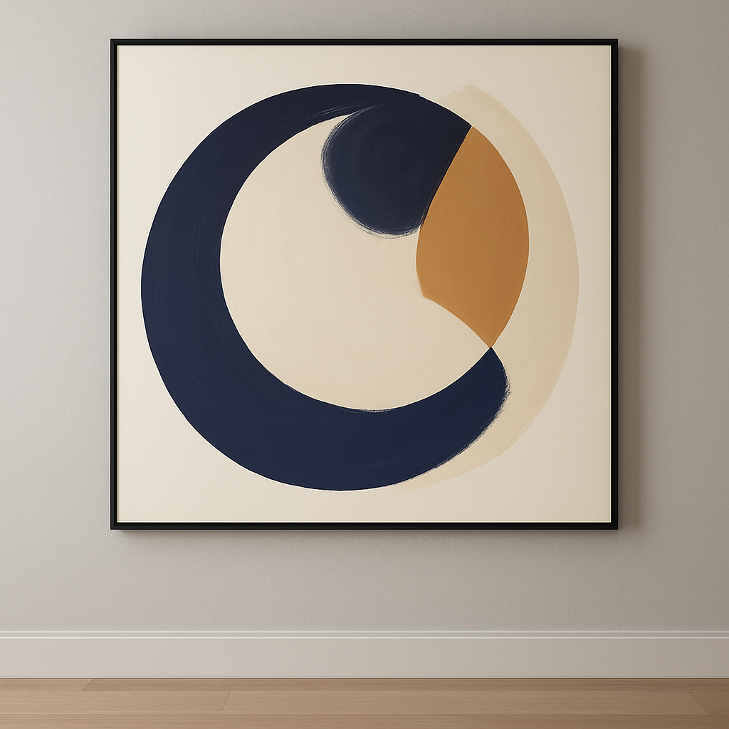 Celestial Form Canvas Painting