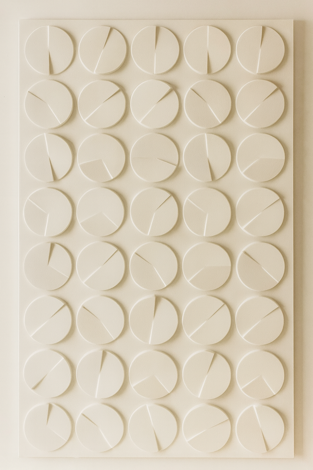 Lunar Rhythm 3D Wall Sculpture