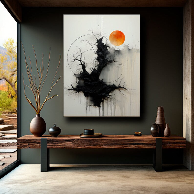 Eclipsed Roots Eclipsed Roots Canvas Print – theFanoon