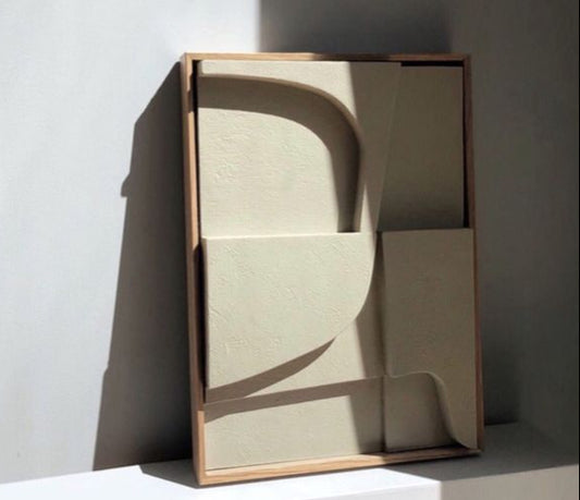 Curved Serenity 3D Wall Sculpture