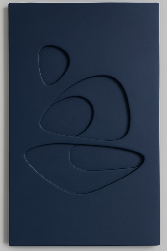 Midnight Flow 3D Wall Sculpture