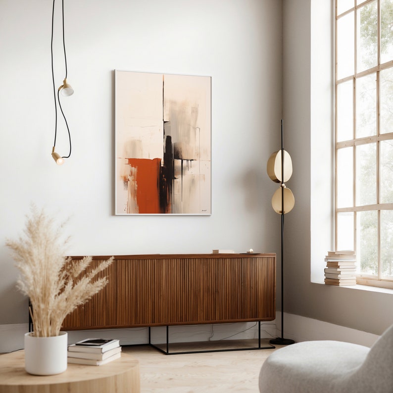 Modern Abstract Canvas Painting