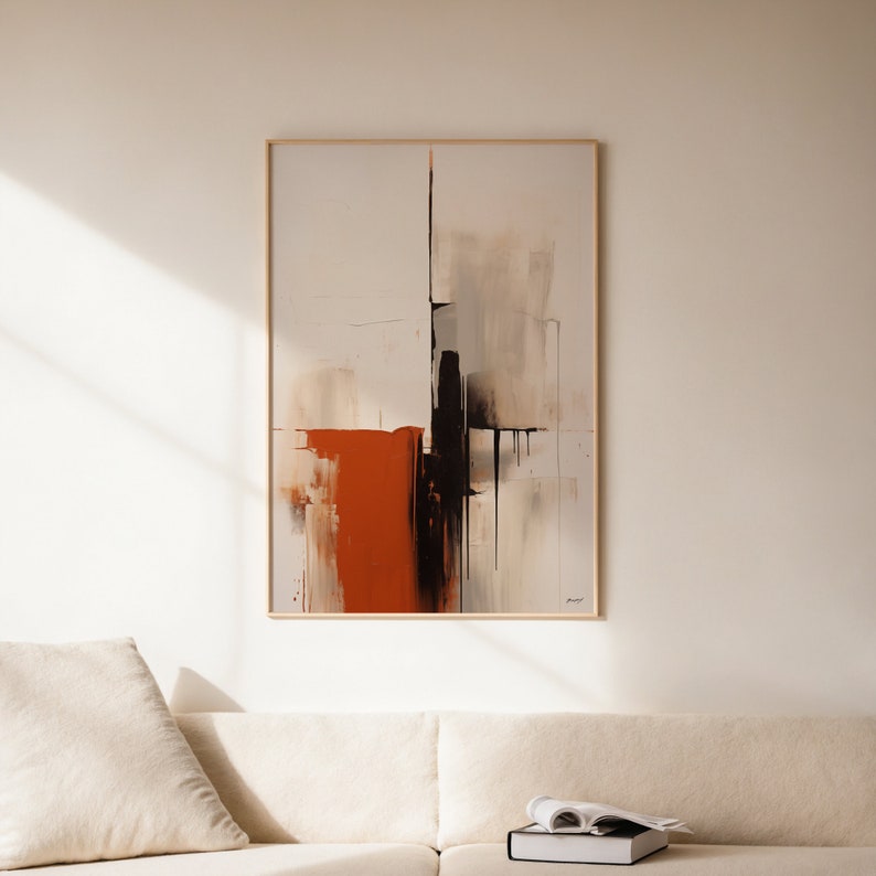 Modern Abstract Canvas Painting
