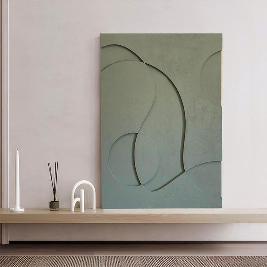 Curved Elegance 3D Wall Sculpture