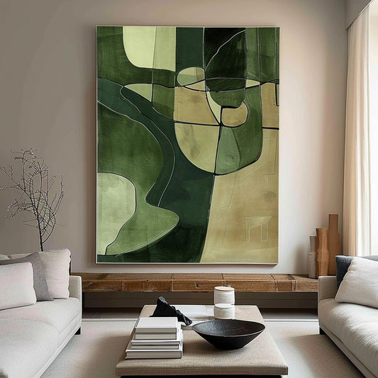 Verdant Harmony Canvas Painting