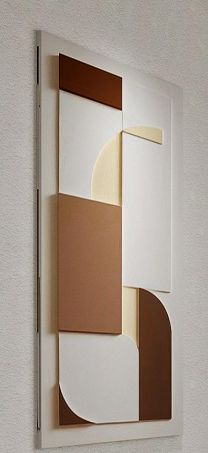 Elegant Shapes 3D Wall Sculpture