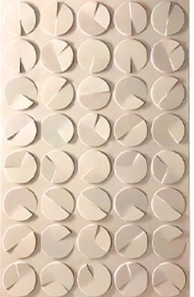 Lunar Rhythm 3D Wall Sculpture