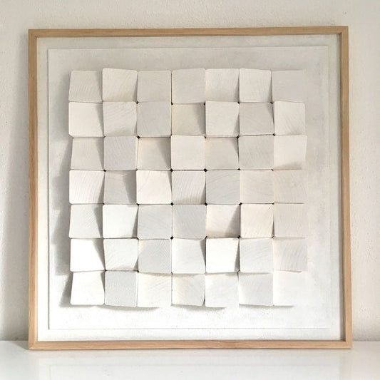 Cubist Flow 3D Wall Sculpture