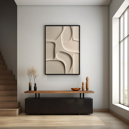 Smooth 3D Wall Sculpture